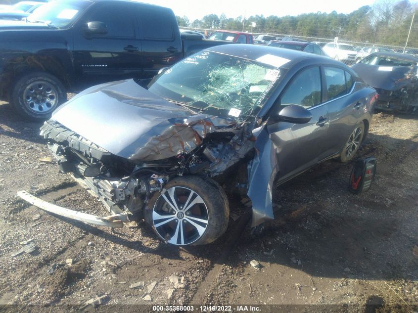 2021 NISSAN SENTRA SV VIN: 3N1AB8CVXMY241230