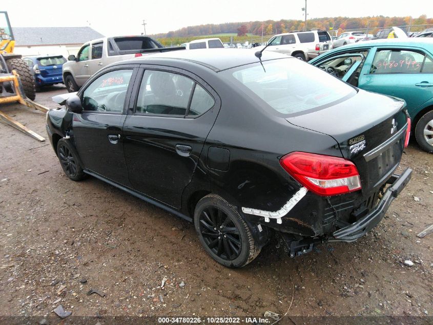 2020 MITSUBISHI MIRAGE G4 SE/LE VIN: ML32F4FJ8LHF13099