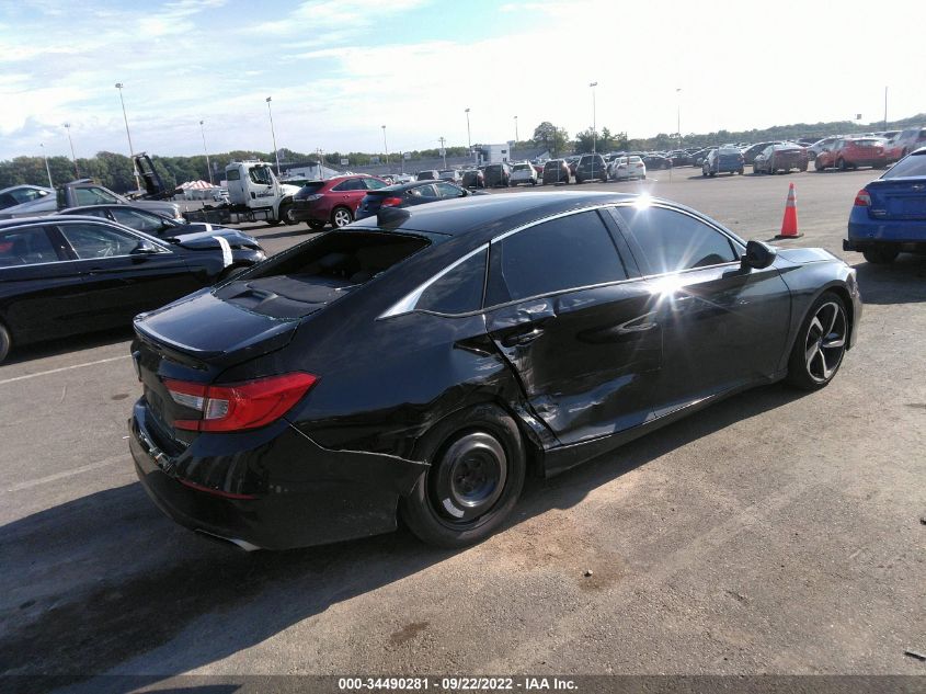 2021 HONDA ACCORD SEDAN SPORT VIN: 1HGCV1F32MA101645