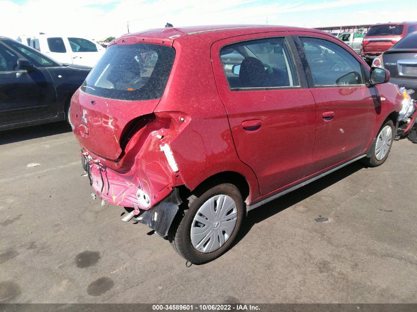 2021 MITSUBISHI MIRAGE ES/LE/CARBONITE EDITION VIN: ML32AUHJ2MH010209