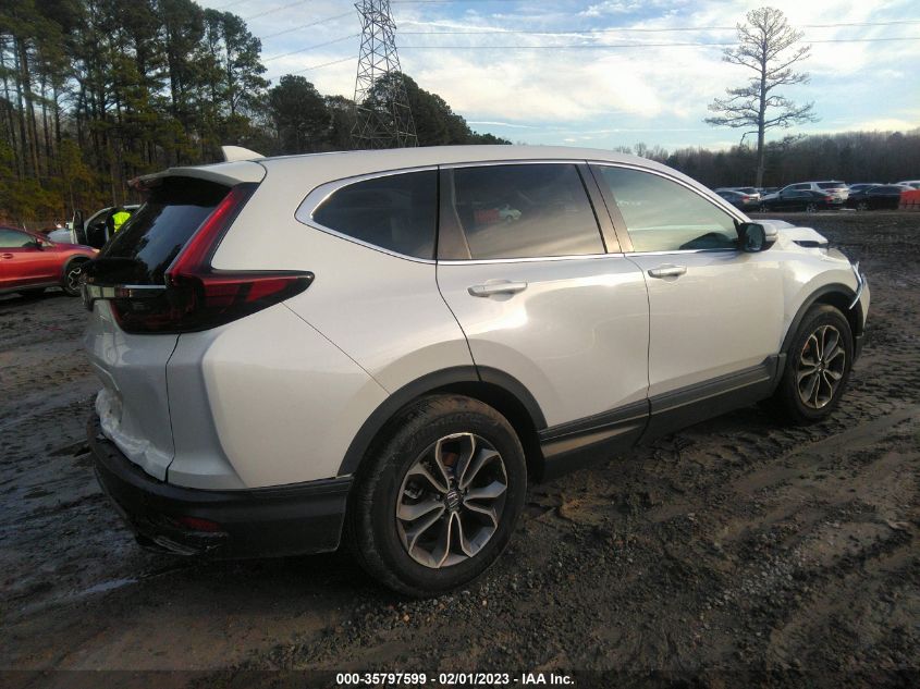 2022 HONDA CR-V EX VIN: 5J6RW1H54NL000384