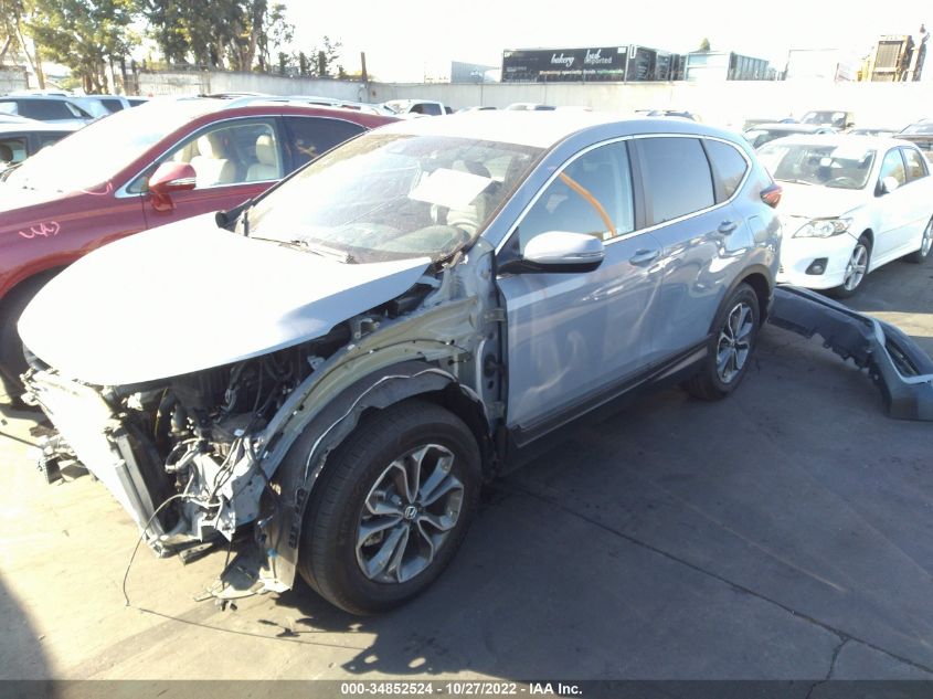 2022 HONDA CR-V EX VIN: 5J6RW1H5XNA005472