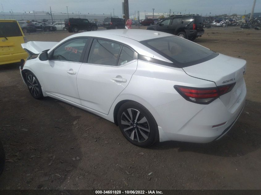 2021 NISSAN SENTRA SV VIN: 3N1AB8CV5MY261126
