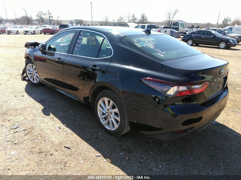 2021 TOYOTA CAMRY LE VIN: 4T1C11AK0MU455604