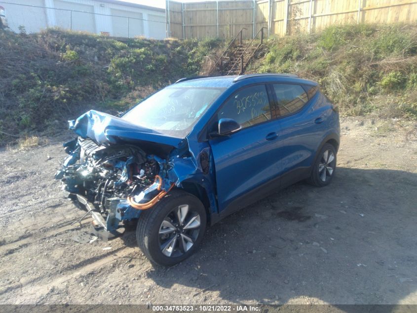 2022 CHEVROLET BOLT EUV LT VIN: 1G1FY6S02N4109104
