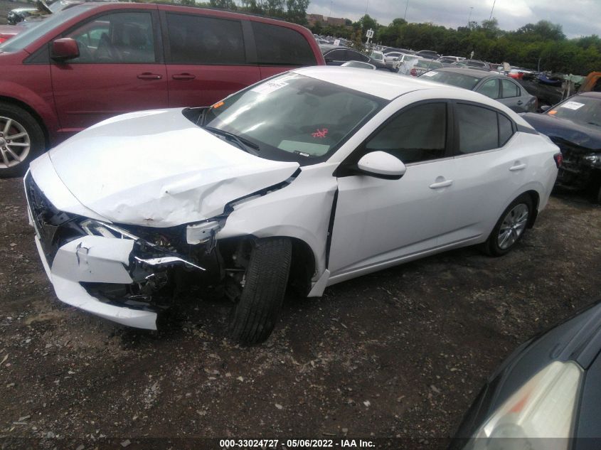 2020 NISSAN SENTRA S VIN: 3N1AB8BV6LY262351