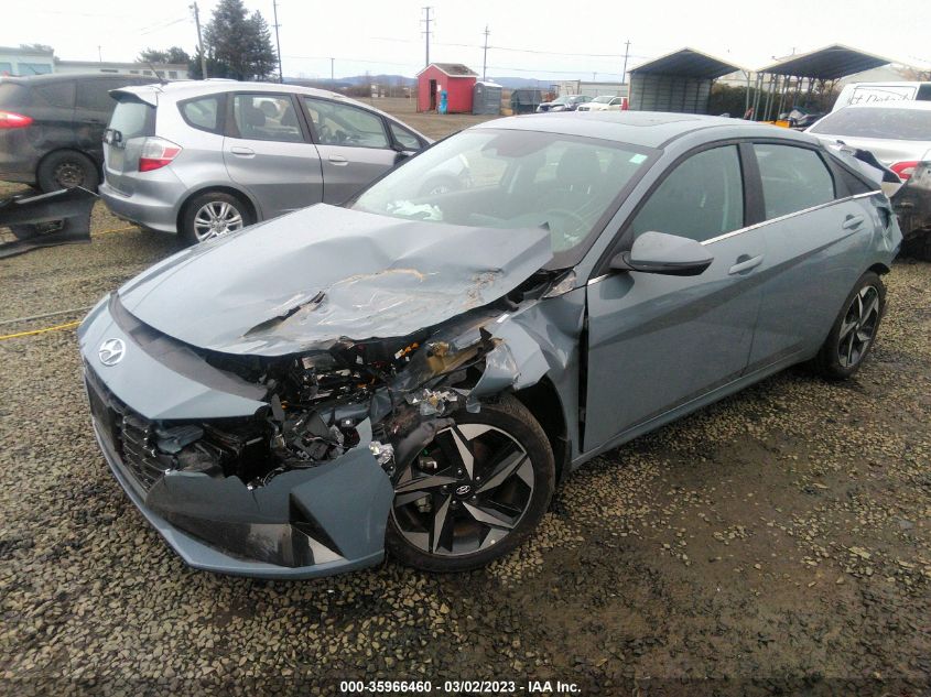 2023 HYUNDAI ELANTRA LIMITED VIN: KMHLP4AG8PU371708