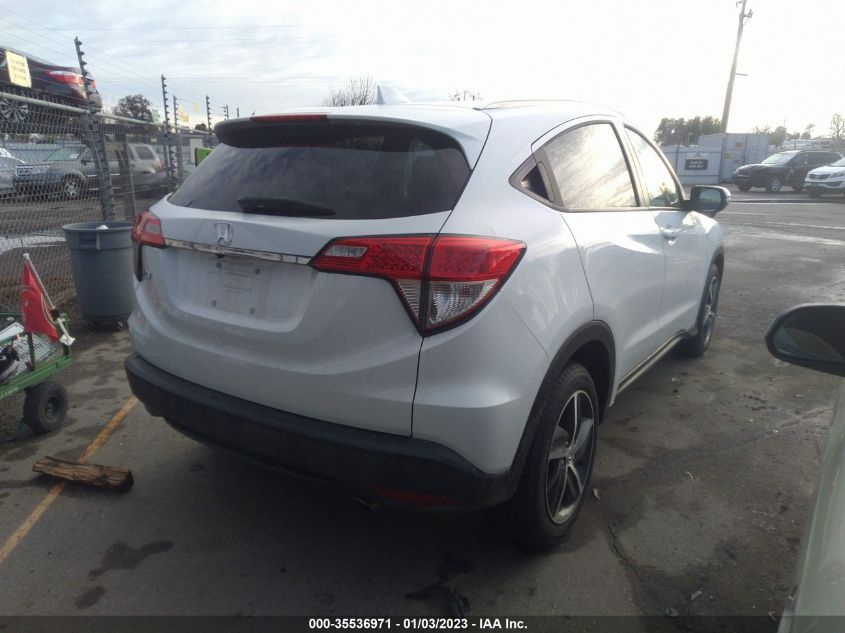 2021 HONDA HR-V EX VIN: 3CZRU5H59MM708009