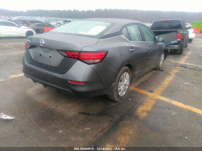 2021 NISSAN SENTRA S VIN: 3N1AB8BVXMY232528