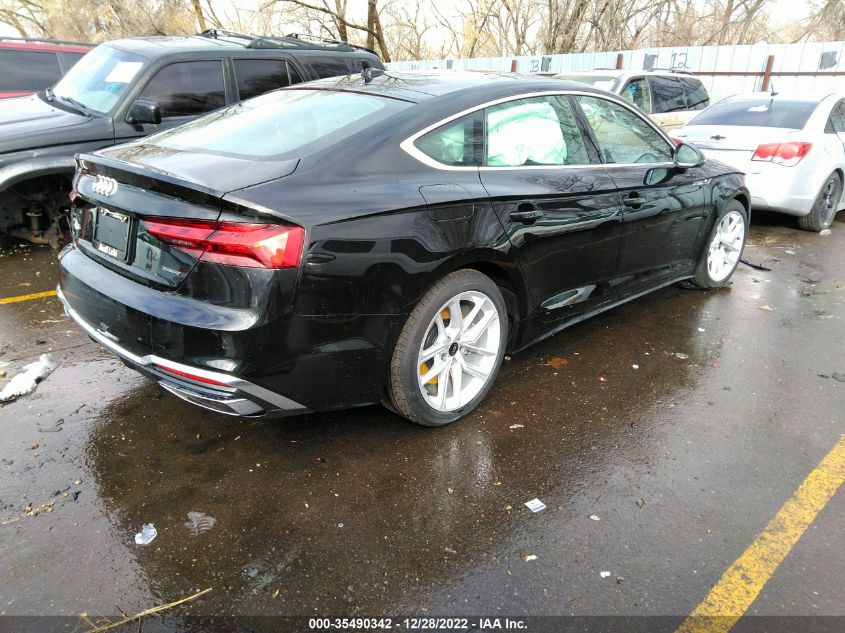 2023 AUDI A5 SPORTBACK S LINE PREMIUM PLUS VIN: WAUFACF56PA011758