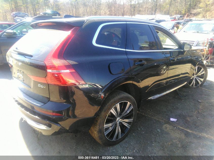 2022 VOLVO XC60 INSCRIPTION VIN: YV4062RL1N1951717