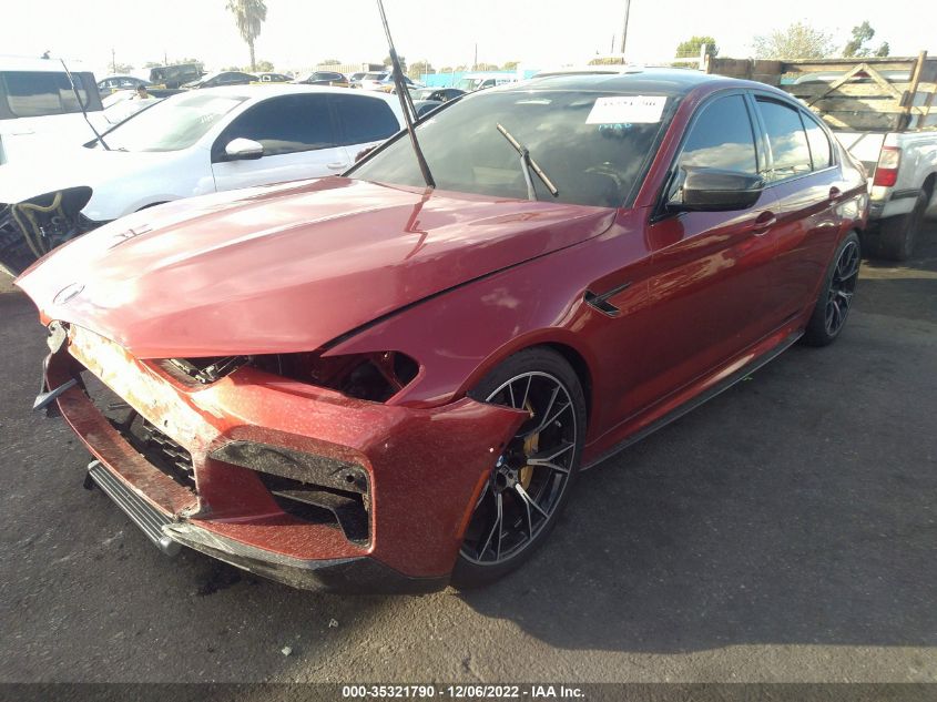 2021 BMW M5 VIN: WBS83CH0XMCE79009