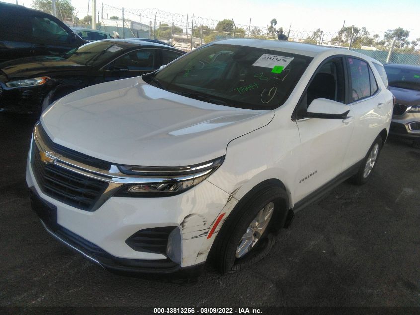 2022 CHEVROLET EQUINOX LT VIN: 3GNAXKEV9NL184226