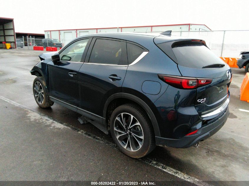 2022 MAZDA CX-5 2.5 S PREMIUM PACKAGE VIN: JM3KFBDM8N1596287