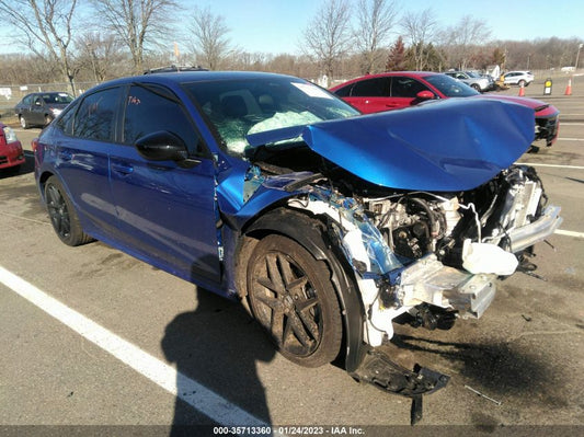 2022 HONDA CIVIC SEDAN SPORT VIN: 2HGFE2F50NH577772