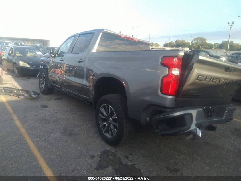 2021 CHEVROLET SILVERADO 1500 RST VIN: 3GCUYEED0MG467455