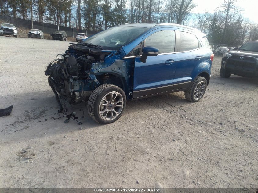 2021 FORD ECOSPORT TITANIUM VIN: MAJ6S3KL6MC402032