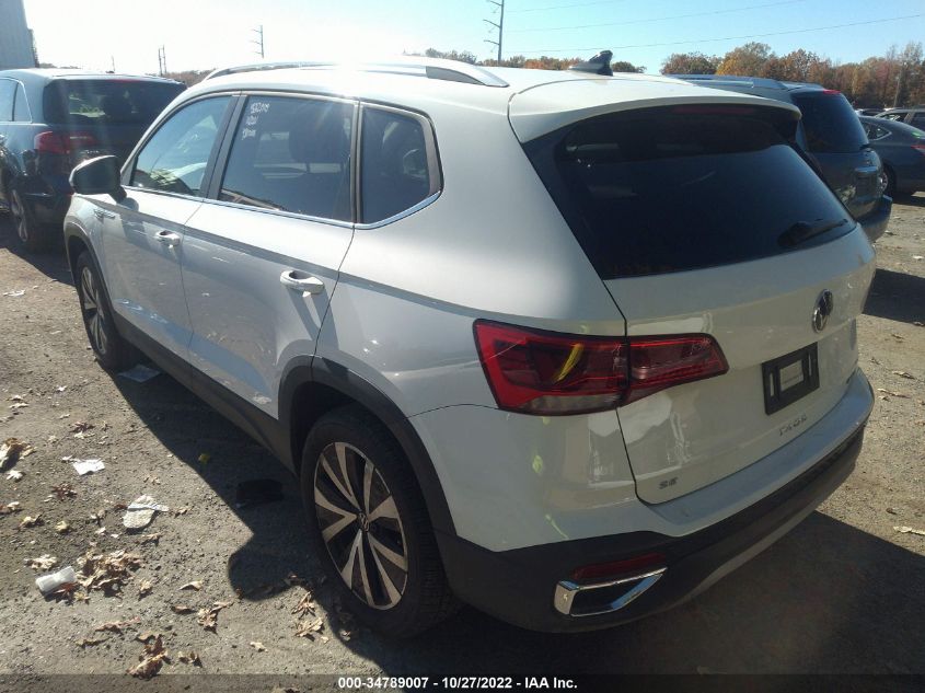 2022 VOLKSWAGEN TAOS SE VIN: 3VVWX7B24NM040178