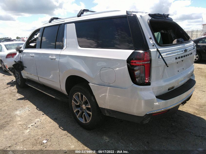2022 CHEVROLET SUBURBAN LT VIN: 1GNSKCKD6NR281669