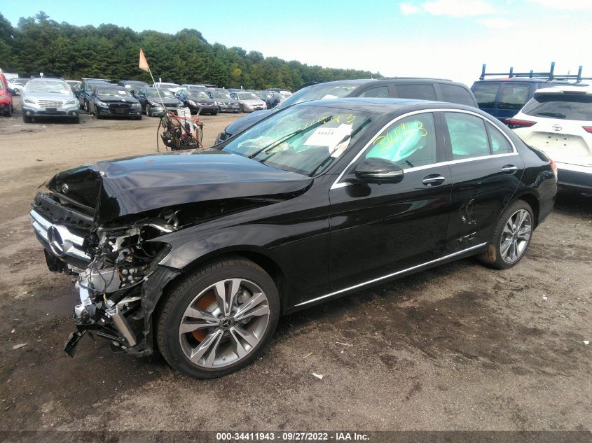 2021 MERCEDES-BENZ C-CLASS C 300 VIN: W1KWF8EB6MR648192