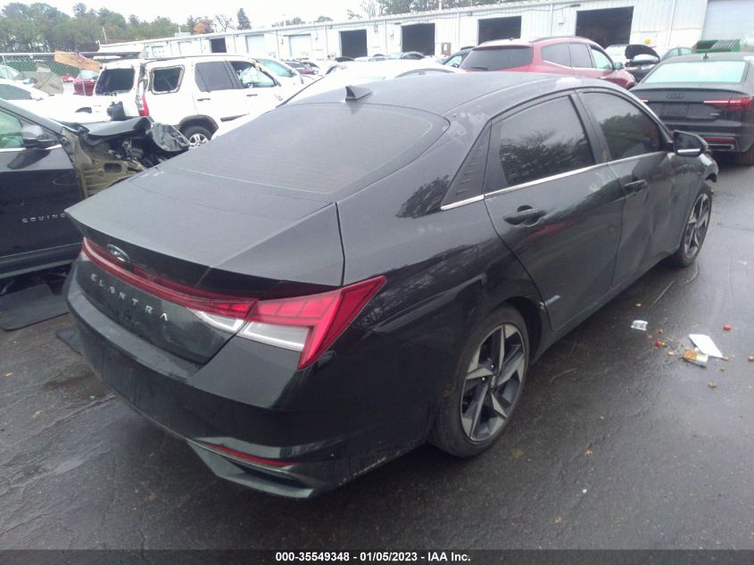2022 HYUNDAI ELANTRA SEL VIN: 5NPLN4AG8NH055680