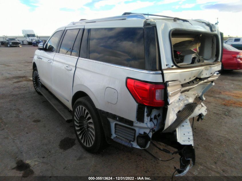 2021 LINCOLN NAVIGATOR L BLACK LABEL VIN: 5LMJJ3TT3MEL17264