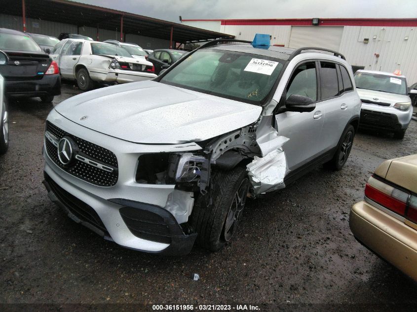2022 MERCEDES-BENZ GLB GLB 250 VIN: W1N4M4GB4NW238015