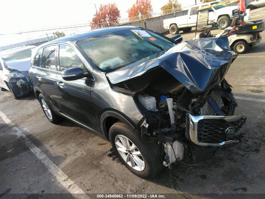 2020 KIA SORENTO LX V6 VIN: 5XYPG4A56LG633564
