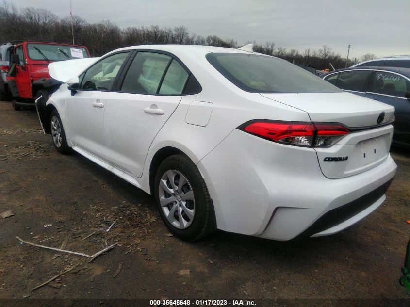 2022 TOYOTA COROLLA LE VIN: JTDEPMAE1N3027023