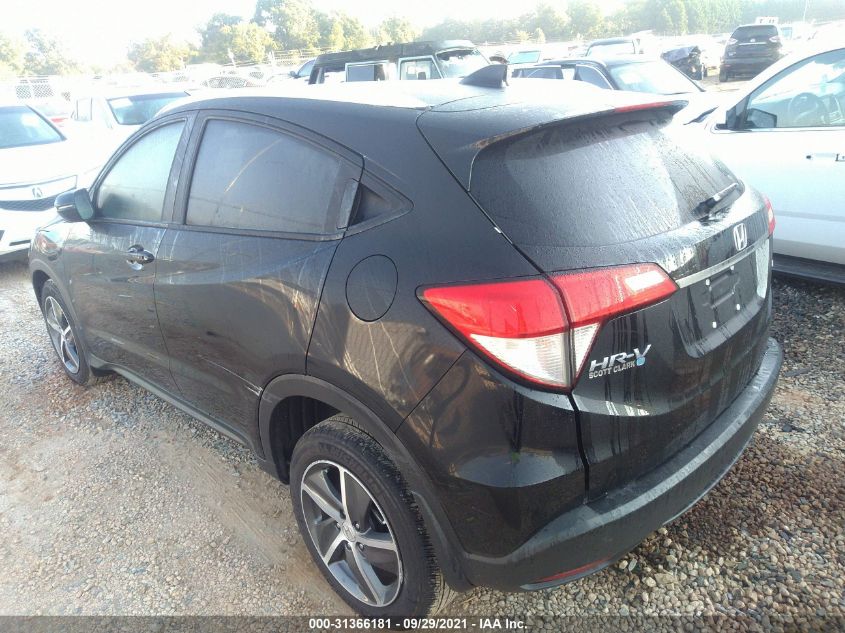 2021 HONDA HR-V EX VIN: 3CZRU6H5XMM736231