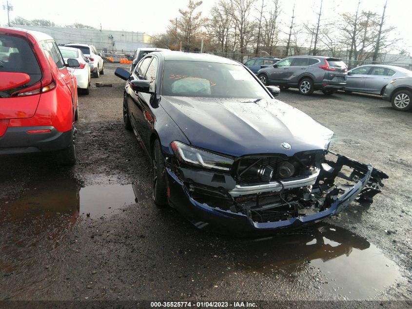 2022 BMW M5 VIN: WBS83CH00NCJ24896