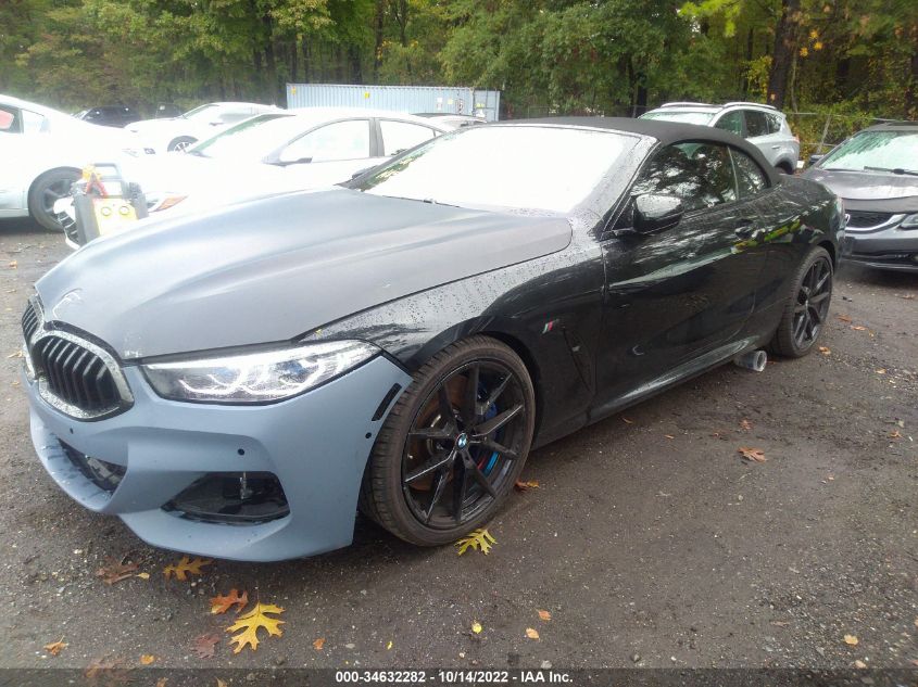 2021 BMW 8 SERIES M850I XDRIVE VIN: WBAFY4C01MCF24588