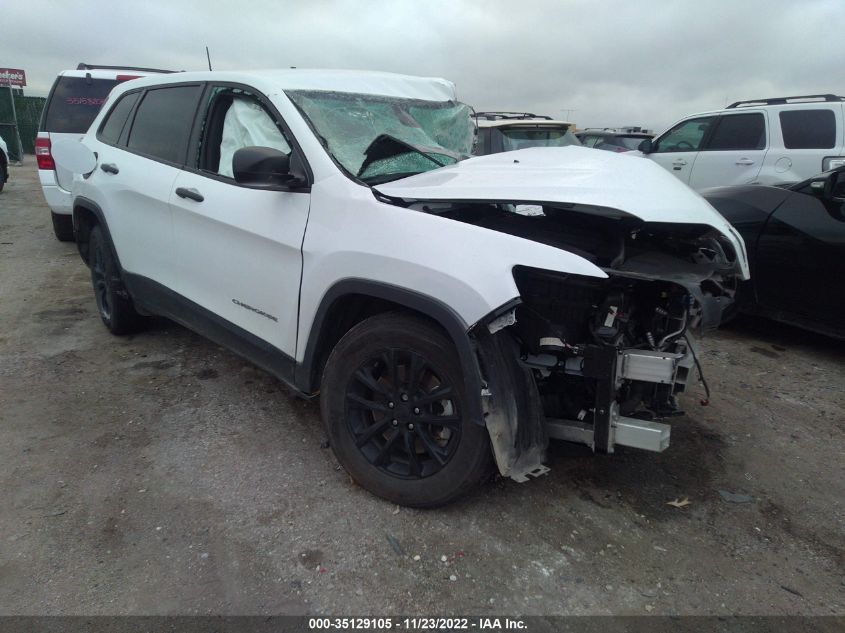 2021 JEEP CHEROKEE SPORT VIN: 1C4PJMAX5MD223132