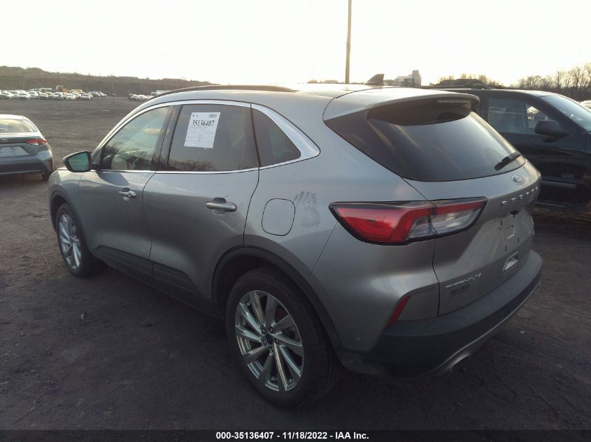 2022 FORD ESCAPE TITANIUM HYBRID VIN: 1FMCU9DZ0NUA03829