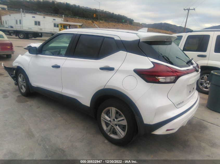 2022 NISSAN KICKS S VIN: 3N1CP5BV4NL474271