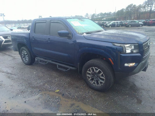 2022 NISSAN FRONTIER SV VIN: 1N6ED1EK5NN603821