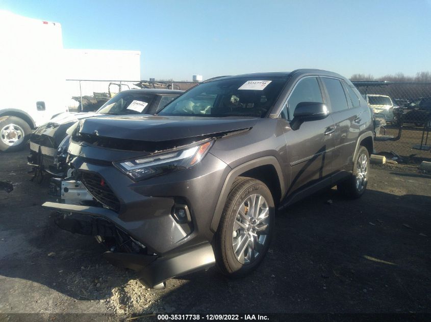 2022 TOYOTA RAV4 XLE PREMIUM VIN: 2T3A1RFV4NC288408