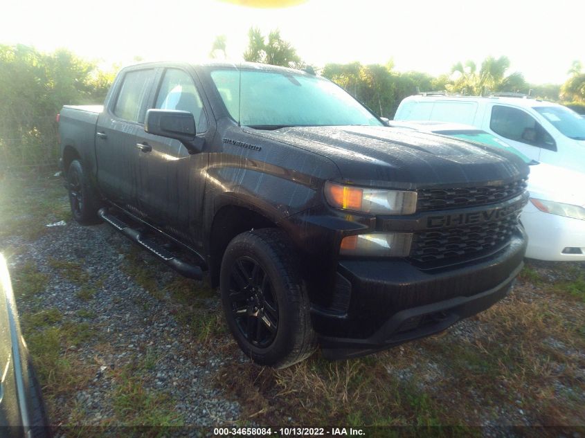 2021 CHEVROLET SILVERADO 1500 CUSTOM VIN: 1GCPWBEK0MZ423441