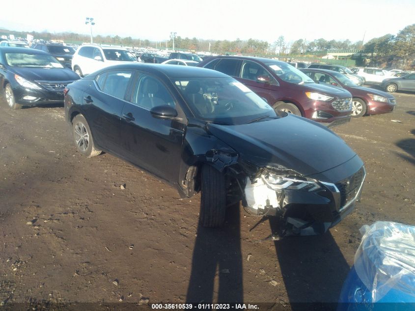 2022 NISSAN SENTRA SV VIN: 3N1AB8CV1NY212250