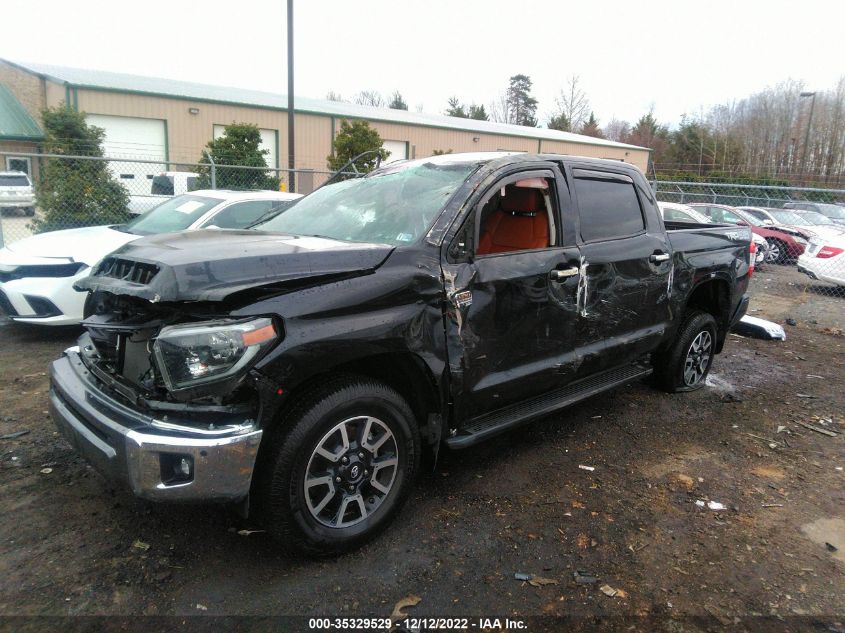 2021 TOYOTA TUNDRA 4WD PLATINUM/1794 EDITION VIN: 5TFAY5F16MX995018