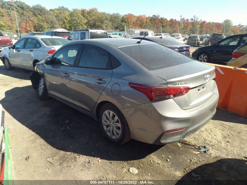 2022 HYUNDAI ACCENT SE VIN: 3KPC24A65NE176073