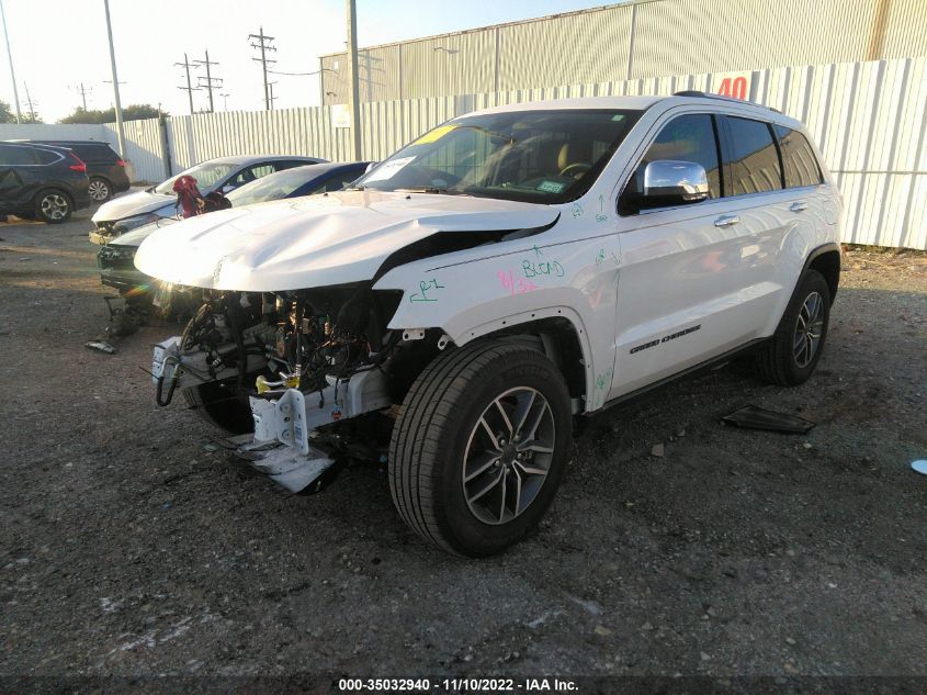 2021 JEEP GRAND CHEROKEE LIMITED VIN: 1C4RJEBG9MC595530
