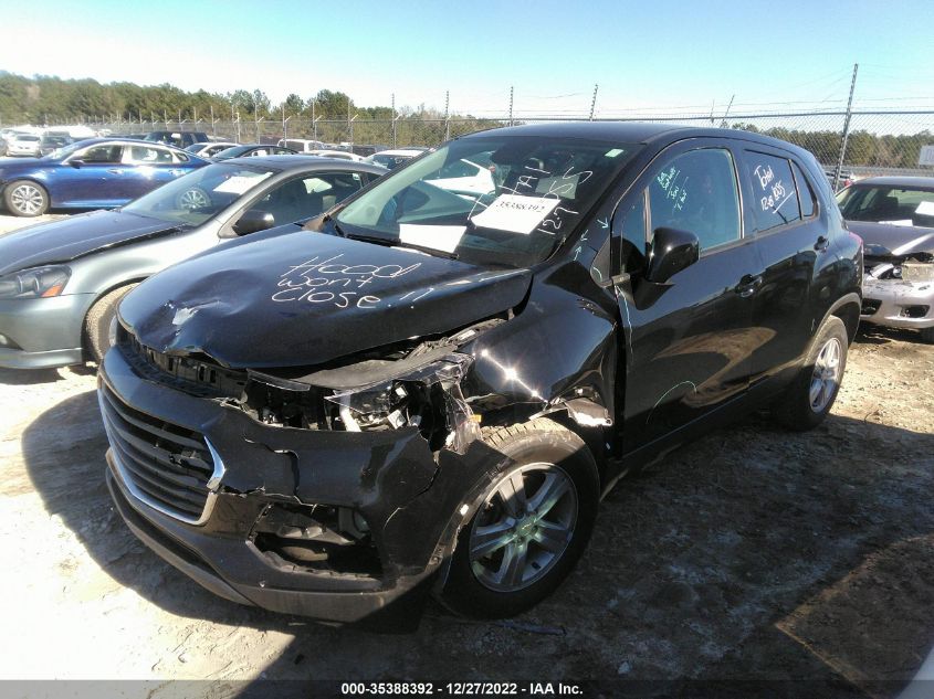 2020 CHEVROLET TRAX LS VIN: KL7CJKSB2LB324593