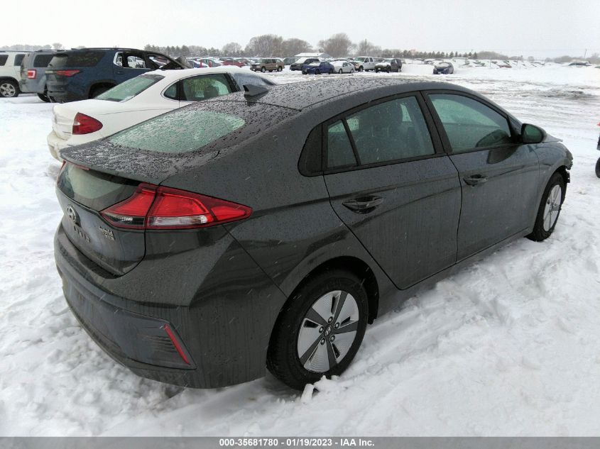 2021 HYUNDAI IONIQ HYBRID BLUE VIN: KMHC65LC3MU251636