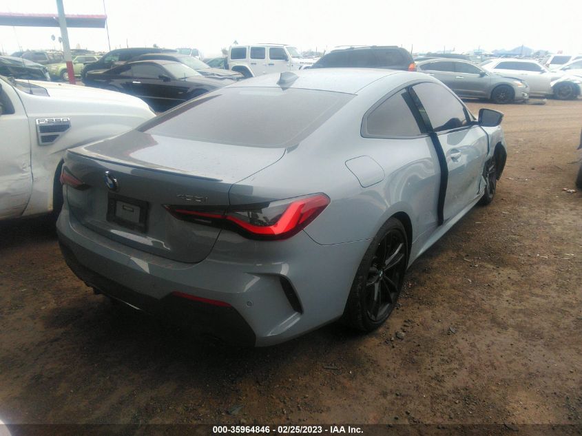2022 BMW 4 SERIES 430I VIN: WBA53AP03NCJ27949