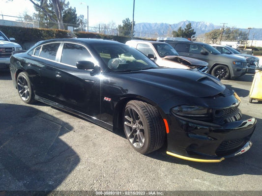 2022 DODGE CHARGER SCAT PACK VIN: 2C3CDXGJ3NH177903