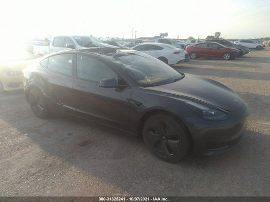 2021 TESLA MODEL 3 STANDARD RANGE PLUS VIN: 5YJ3E1EA3MF976738