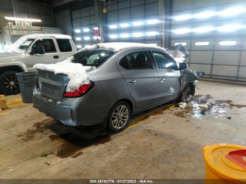 2022 MITSUBISHI MIRAGE G4 SE VIN: ML32FVFJXNHF04784