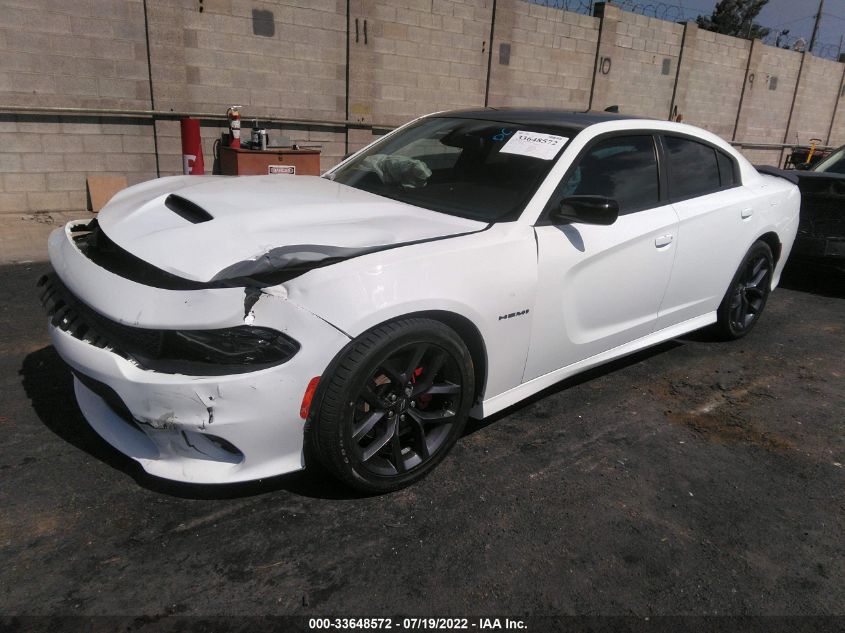 2021 DODGE CHARGER R/T VIN: 2C3CDXCT2MH600721