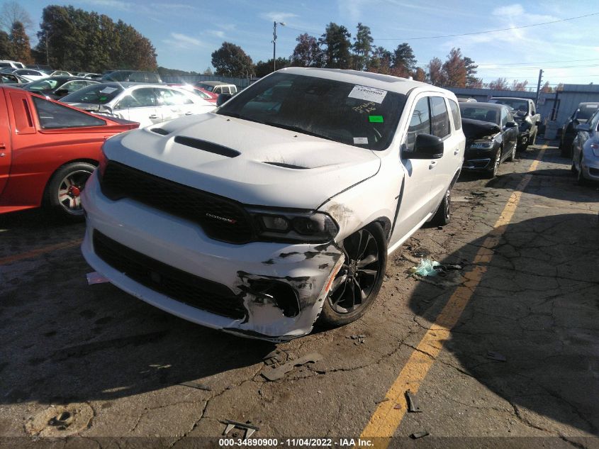 2022 DODGE DURANGO R/T PLUS VIN: 1C4SDHCT4NC199514